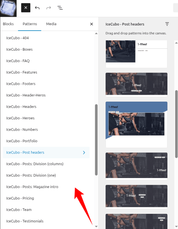 More patterns with IceCubo Pro