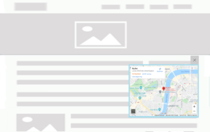 FloatAny - using scenario: Embed Google map