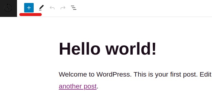 Access WordPress' blocks and patterns